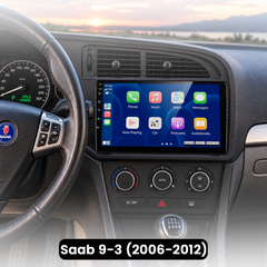 Saab 9-3 2006-2012 - 7" radio Apple CarPlaylla ja Android Autolla 