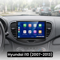 Hyundai i10 07-13 - 9" radio Apple CarPlaylla ja Android Autolla