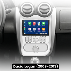 Dacia Logan 09-13 - 9" radio Apple CarPlaylla ja Android Autolla