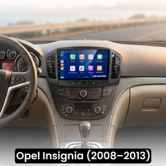 Opel Insignia 08-13 - 9" radio Apple CarPlaylla ja Android Autolla