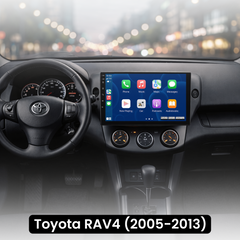 Toyota RAV4 05-13 - 9" radio Apple CarPlaylla ja Android Autolla