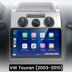 VW Touran 03-10 - 10,1" radio Apple CarPlaylla ja Android Autolla