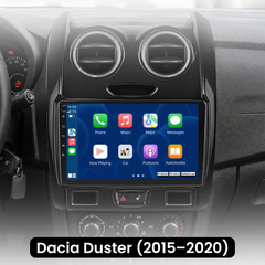 Dacia Duster 15-20 - 9" -radio Apple CarPlaylla ja Android Autolla