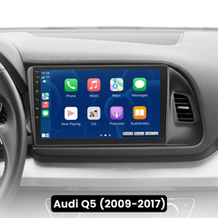 Audi Q5 09-17 - 9" radio Apple CarPlaylla ja Android Autolla