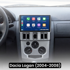 Dacia Logan 04-08 - 9" radio Apple CarPlaylla ja Android Autolla