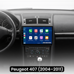 Peugeot 407 04-11 - 9" radio Apple CarPlaylla ja Android Autolla