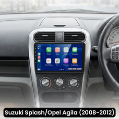 Suzuki Splash/Opel Agila - 9" radio Apple CarPlaylla ja Android Autolla