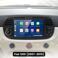 Fiat 500 07-15 - 7" radio Apple CarPlaylla ja Android Autolla