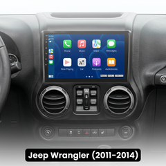 Jeep Wrangler 11-14 – 10,1" radio langattomalla Apple CarPlaylla ja Android Autolla