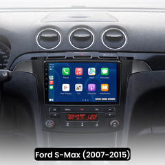 Ford S-Max 07-15 - 9" radio Apple CarPlaylla ja Android Autolla