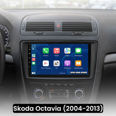 Skoda Octavia 04-13 - 9" radio Apple CarPlaylla ja Android Autolla