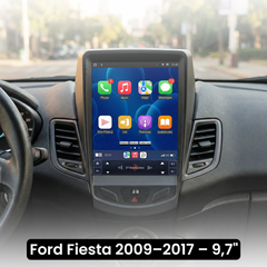 Ford Fiesta 09-17 – 9,7" radio Apple CarPlaylla ja Android Autolla