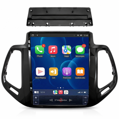 Jeep Compass 2017-2021 - 9,7" radio, jossa Apple CarPlay ja Android Auto 