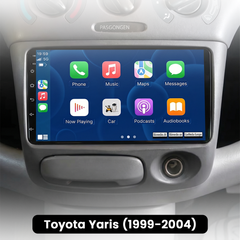Toyota Yaris 99-04 - 9" radio Apple CarPlaylla ja Android Autolla