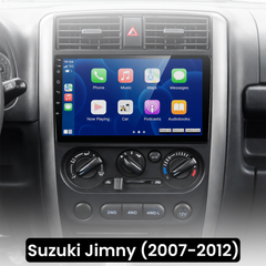 Suzuki Jimny 07-12 - 9" radio Apple CarPlaylla ja Android Autolla