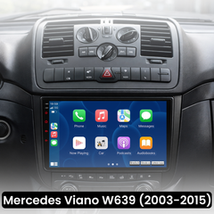 Mercedes Vito 03-15 - 10,1" radio Apple CarPlaylla ja Android Autolla