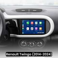 Renault Twingo 14-24 - 9" -radio Apple CarPlaylla ja Android Autolla