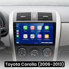 Toyota Corolla 06-13 - 9" radio Apple CarPlaylla ja Android Autolla