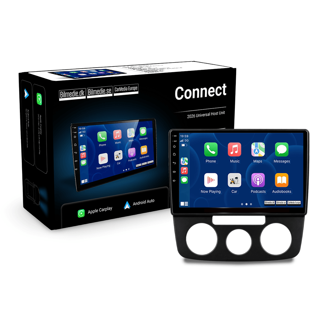 Volkswagen Bora 2008-2012 - 10,1" radio Apple CarPlaylla ja Android Autolla 