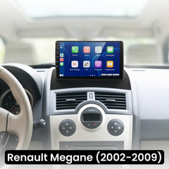 Renault Megane 02-09 - 9" radio Apple CarPlaylla ja Android Autolla