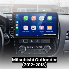 Mitsubishi Outlander 12-18 - 10,1" radio Apple CarPlaylla ja Android Autolla
