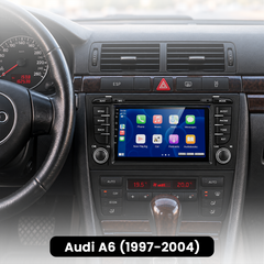 Audi A6 1997-2004 – 7" radio Apple CarPlaylla ja Android Autolla 