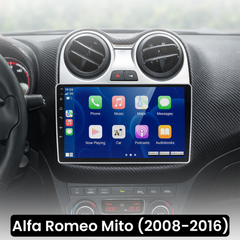Alfa Romeo Mito 08-16 - 9" radio Apple CarPlaylla ja Android Autolla