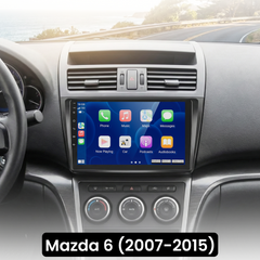 Mazda 6 07-15 - 9" radio Apple CarPlaylla ja Android Autolla