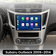 Subaru Legacy Outback 09-14 - 9" radio Apple CarPlay- ja Android Auto -tuella 