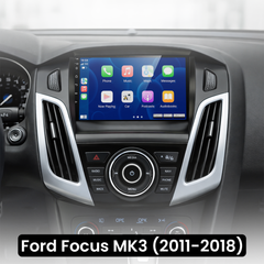 Ford Focus 11-18 - 9" -radio Apple CarPlaylla ja Android Autolla