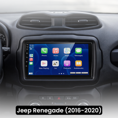 Jeep Renegade 16-20 - 9" -radio Apple CarPlaylla ja Android Autolla