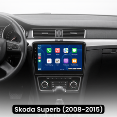 Skoda Superb 08-15 - 10,1" radio Apple CarPlaylla ja Android Autolla