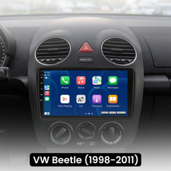 VW Beetle 98-11 - 9" radio Apple CarPlaylla ja Android Autolla