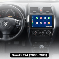 Suzuki SX4 06-13 - 9" radio Apple CarPlaylla ja Android Autolla