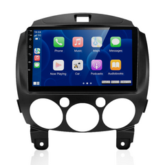 Mazda 2 07-14- 9" radio Apple CarPlaylla ja Android Autolla