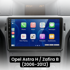Opel Astra/Zafira 06-12 - 9" radio Apple CarPlaylla ja Android Autolla