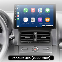 Renault Clio 00-12 - 9" -radio Apple CarPlaylla ja Android Autolla
