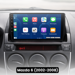 Mazda 6 02-08 - 10,1" radio Apple CarPlaylla ja Android Autolla