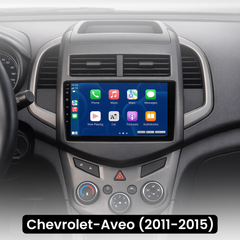 Chevrolet Aveo 11-15 - 9" radio Apple CarPlaylla ja Android Autolla