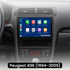 Peugeot 406 94-05 - 9" radio Apple CarPlaylla ja Android Autolla