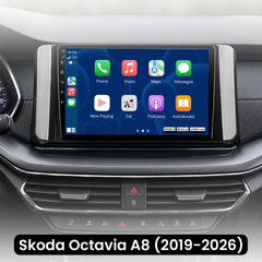 Skoda Octavia 2019-2026 – 9" radio Apple CarPlaylla ja Android Autolla 