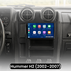 Hummer H2 02-07 - 9" radio Apple CarPlaylla ja Android Autolla