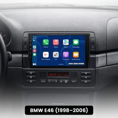 BMW E46 - 9" radio Apple CarPlaylla ja Android Autolla