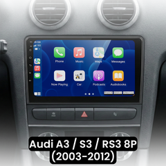 Audi A3 03-12 - 9" radio Apple CarPlaylla ja Android Autolla