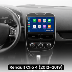 Renault Clio 4 -radio, jossa Apple CarPlay ja Android Auto (2012–2019) – 10,1 tuumaa