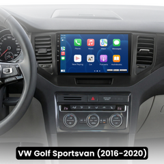 VW Golf Sportsvan 16-20 - 10,1" radio Apple CarPlaylla ja Android Autolla