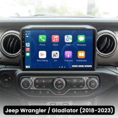Jeep Wrangler 18-23 - 9" radio Apple CarPlaylla ja Android Autolla