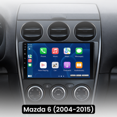 Mazda 6 04-15 - 9" radio Apple CarPlaylla ja Android Autolla