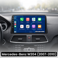 Mercedes-Benz W204 - 9" radio Apple CarPlaylla ja Android Autolla