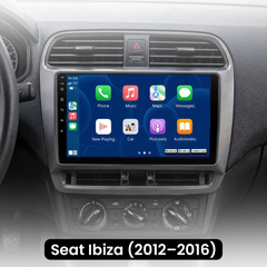 Seat Ibiza 12-16 - 9" radio Apple CarPlaylla ja Android Autolla